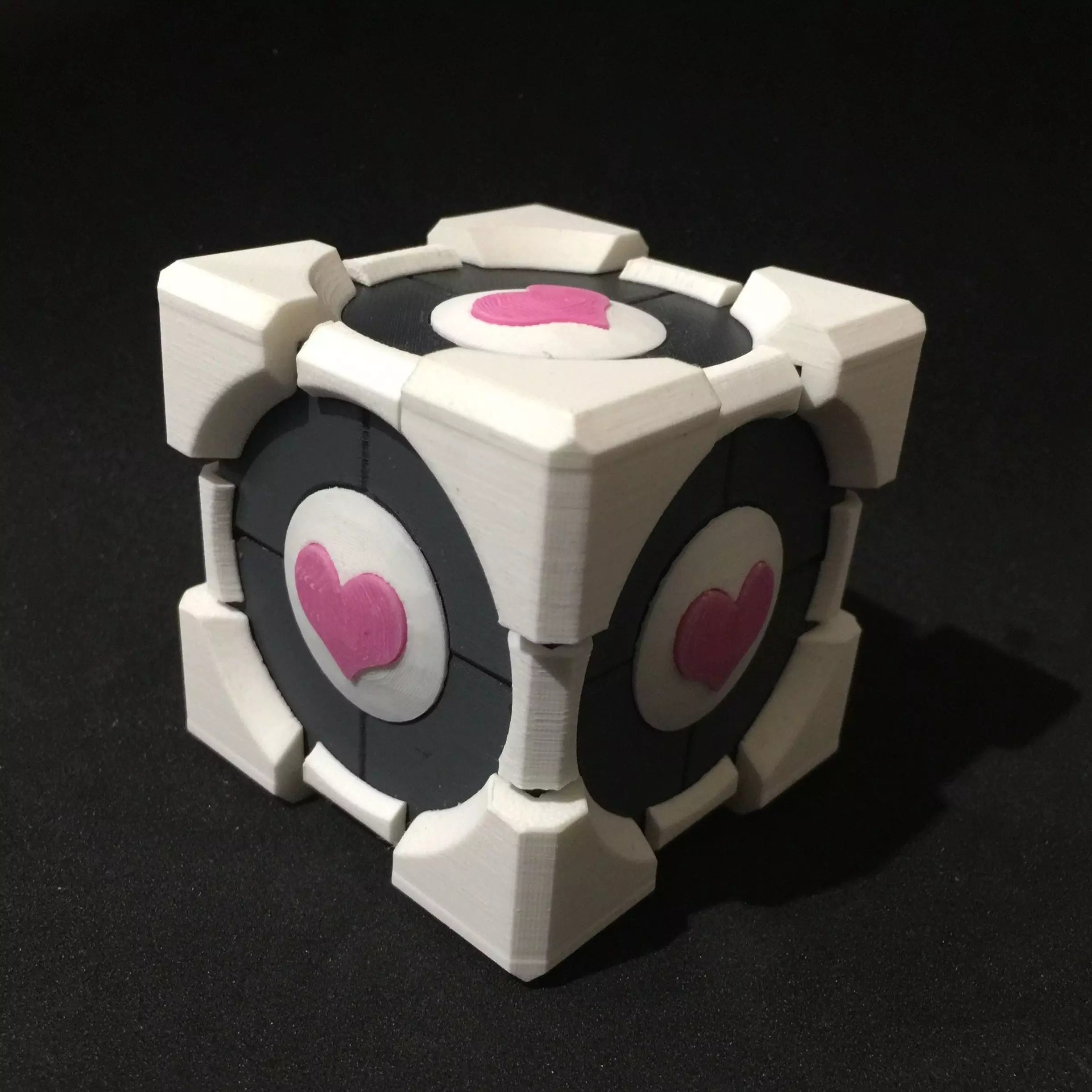 Portal Companion Cube Gift and Ring Box 3D print model