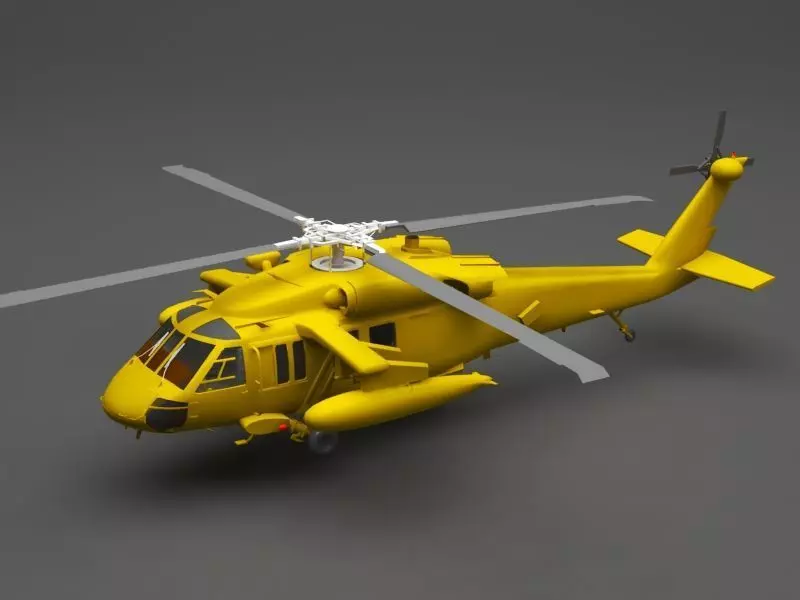 Helicopter 3D model