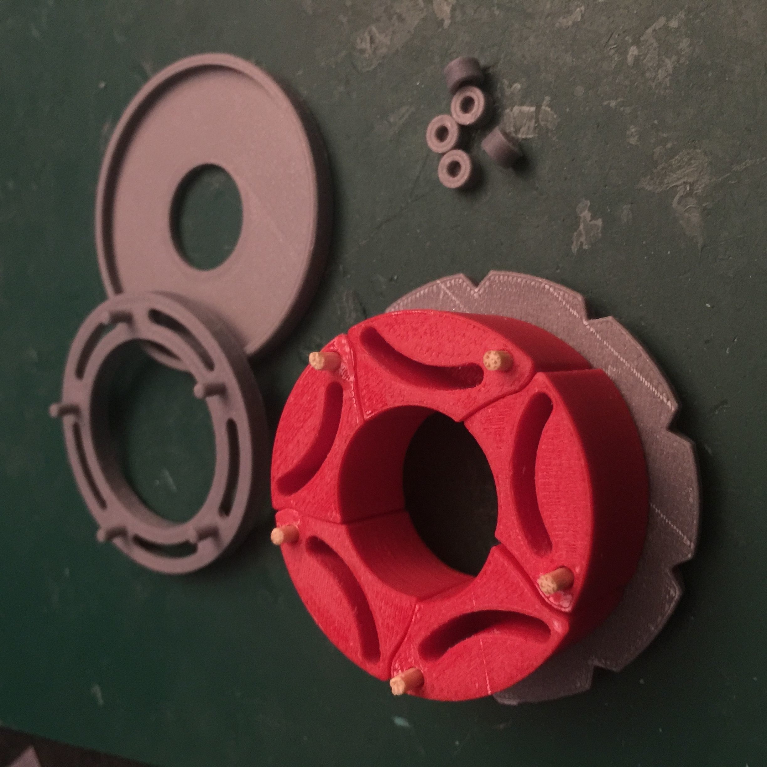 Adaptive Guitar Slide Holder for Mic Stands 3D print model_2
