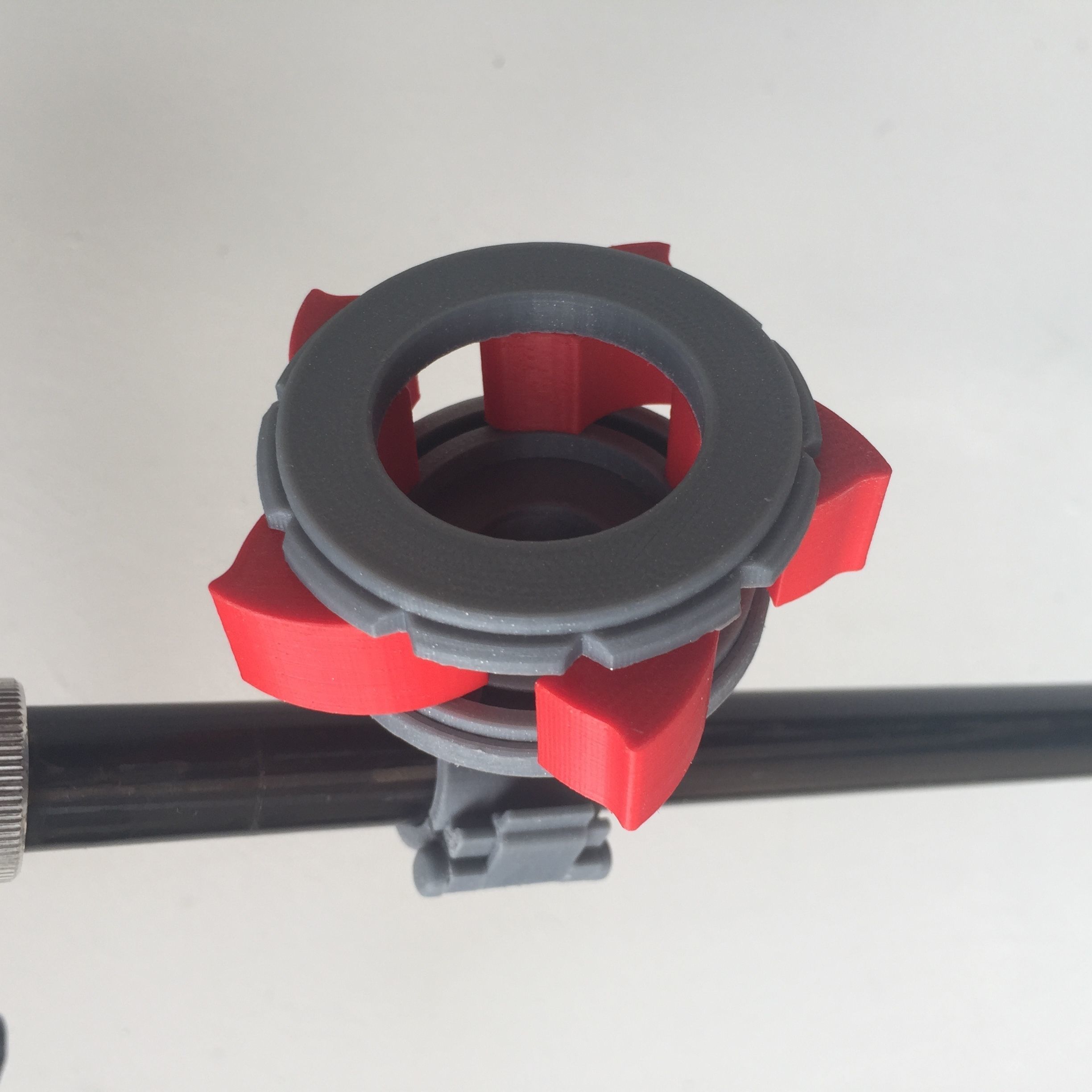 Adaptive Guitar Slide Holder for Mic Stands 3D print model_10