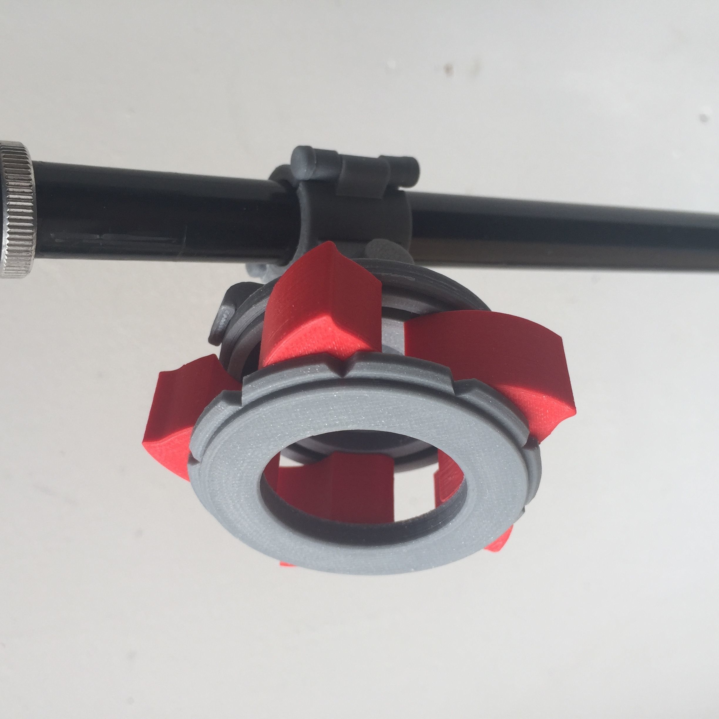 Adaptive Guitar Slide Holder for Mic Stands 3D print model_11
