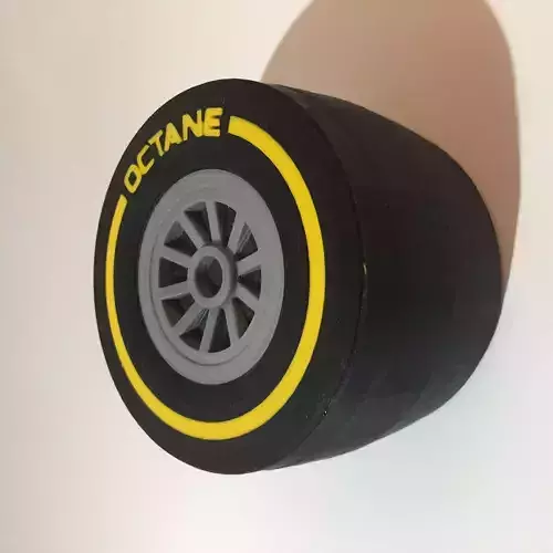 Racing Tyre Gift Box 3D print model