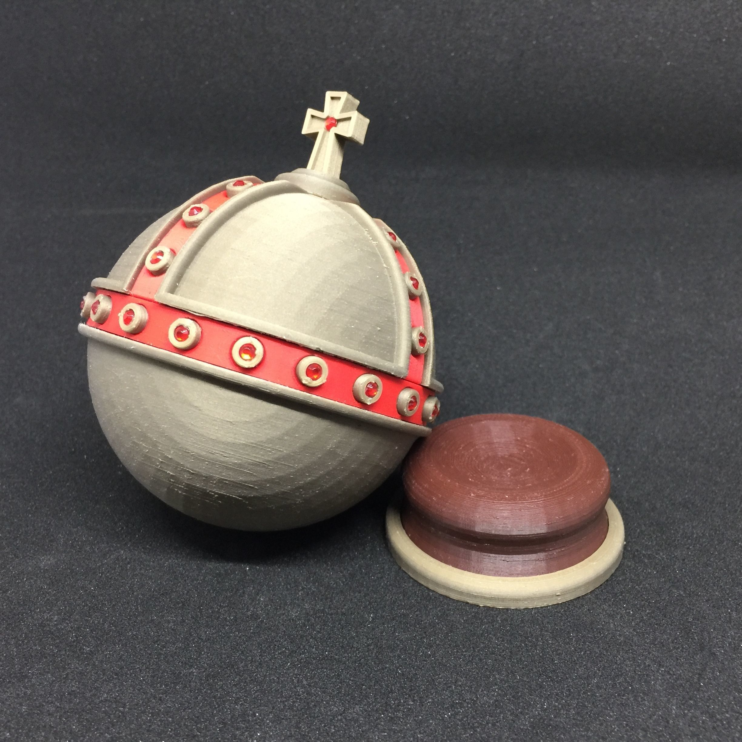Monty Python Holy Hand Grenade of Antioch Gift Box 3D print model_3
