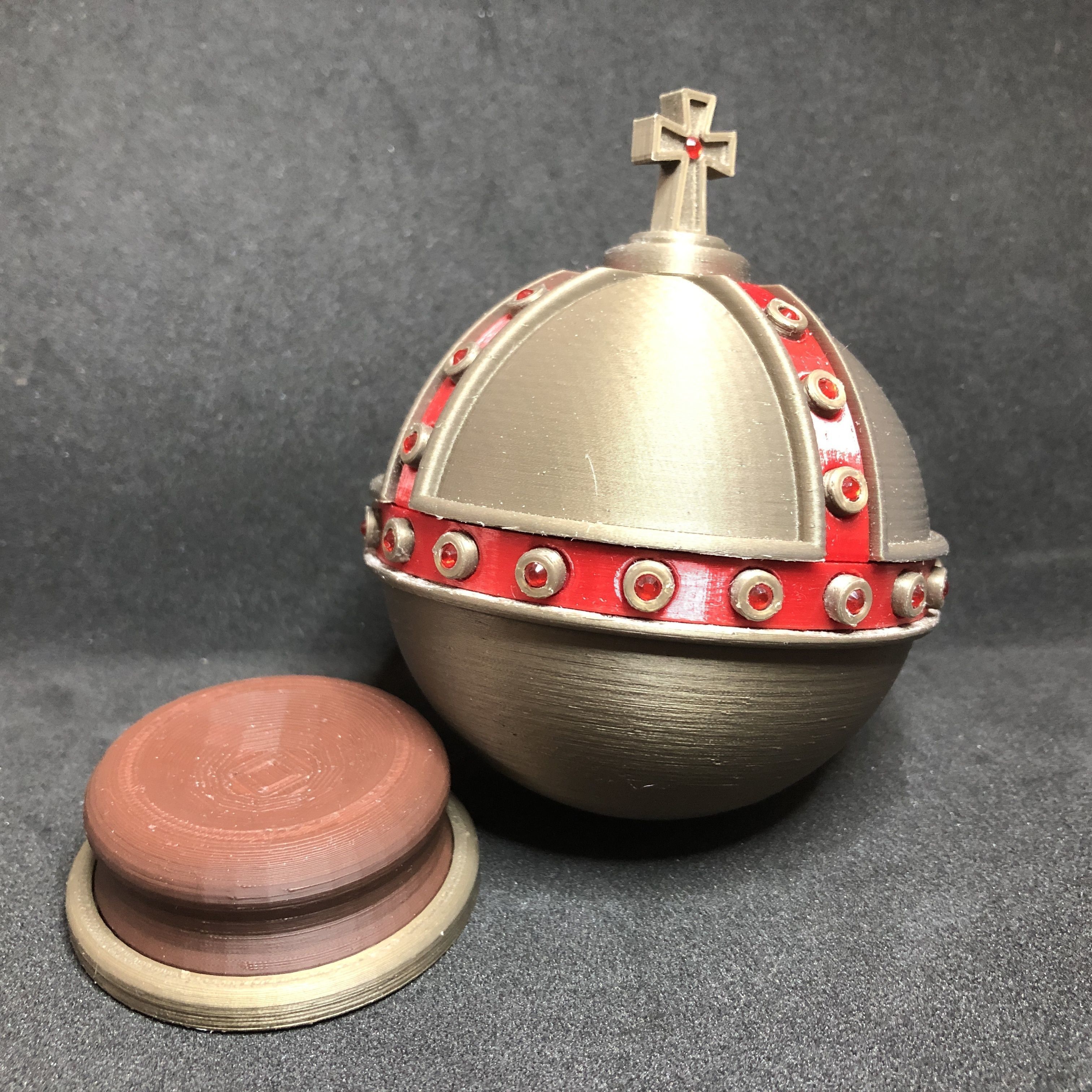 Monty Python Holy Hand Grenade of Antioch Gift Box 3D print model_9