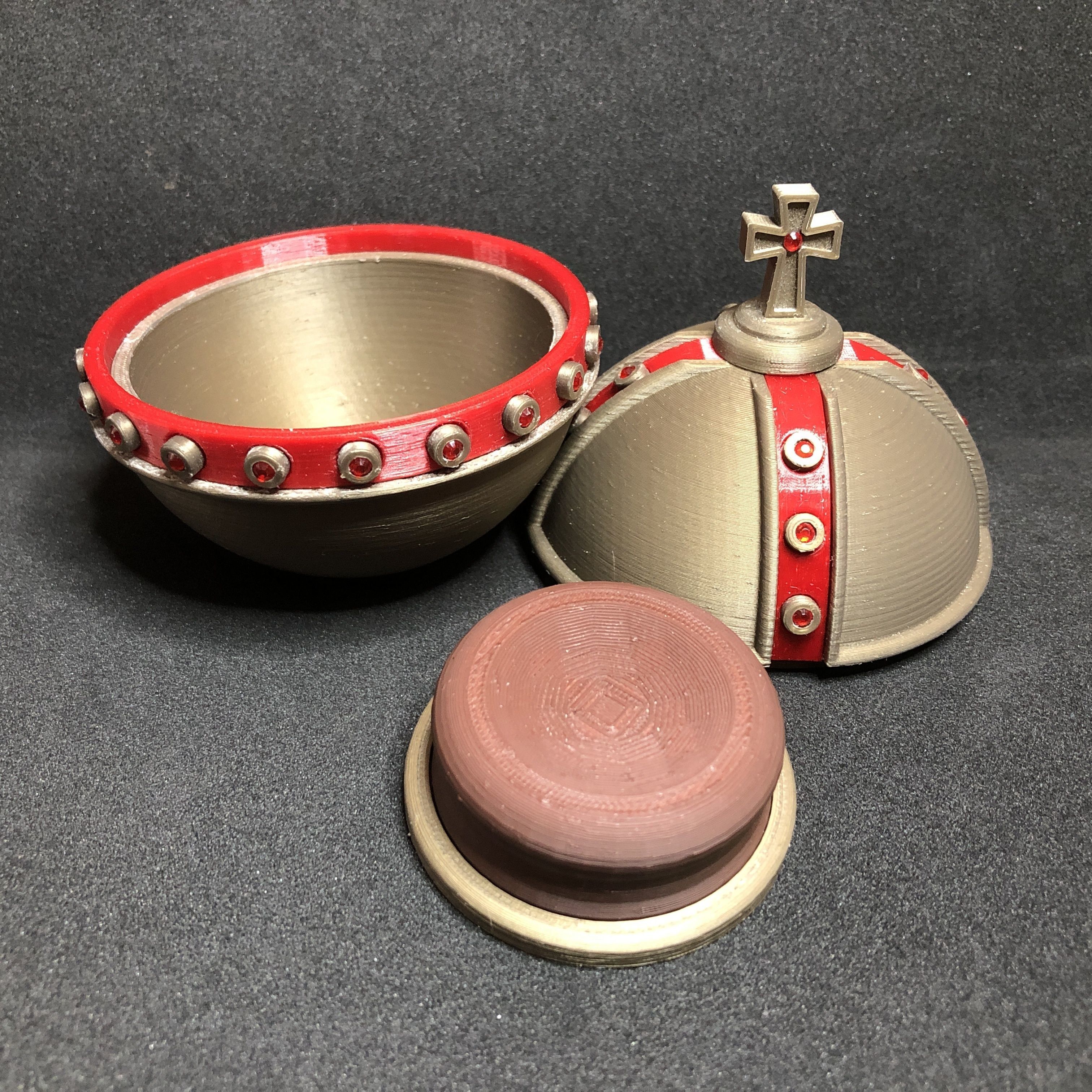 Monty Python Holy Hand Grenade of Antioch Gift Box 3D print model_7