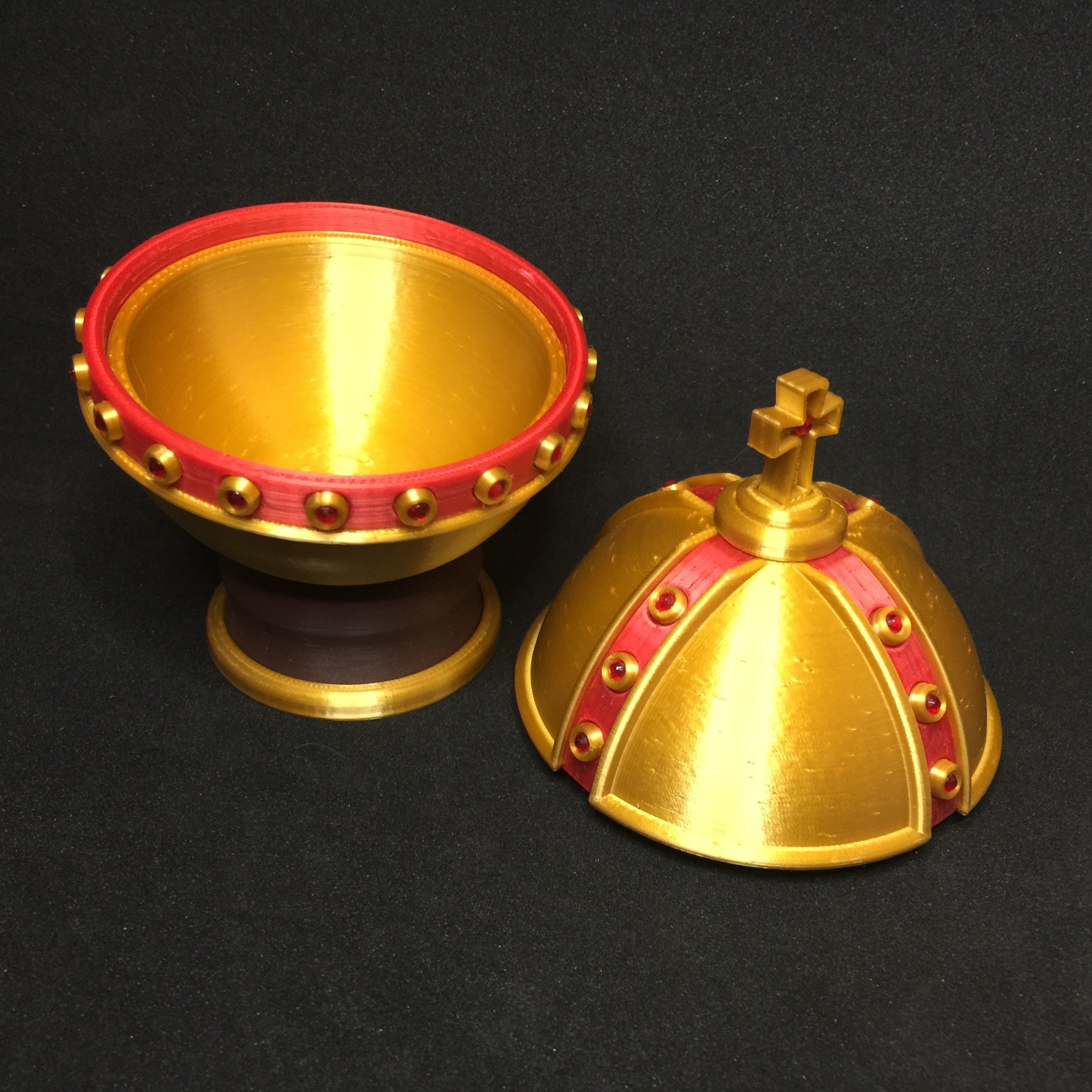 Monty Python Holy Hand Grenade of Antioch Gift Box 3D print model_12