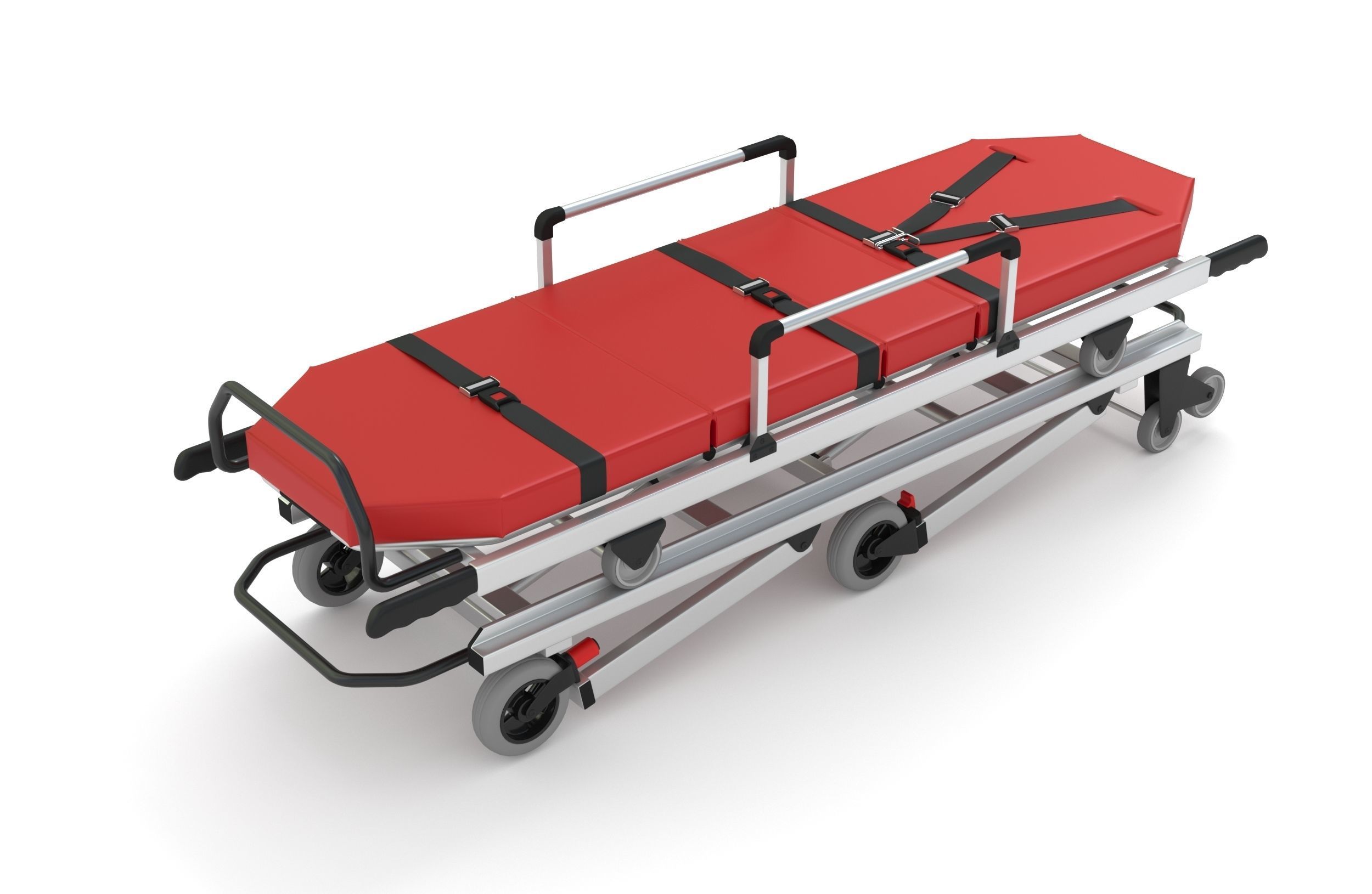Ambulatory Stretcher 3D model_6