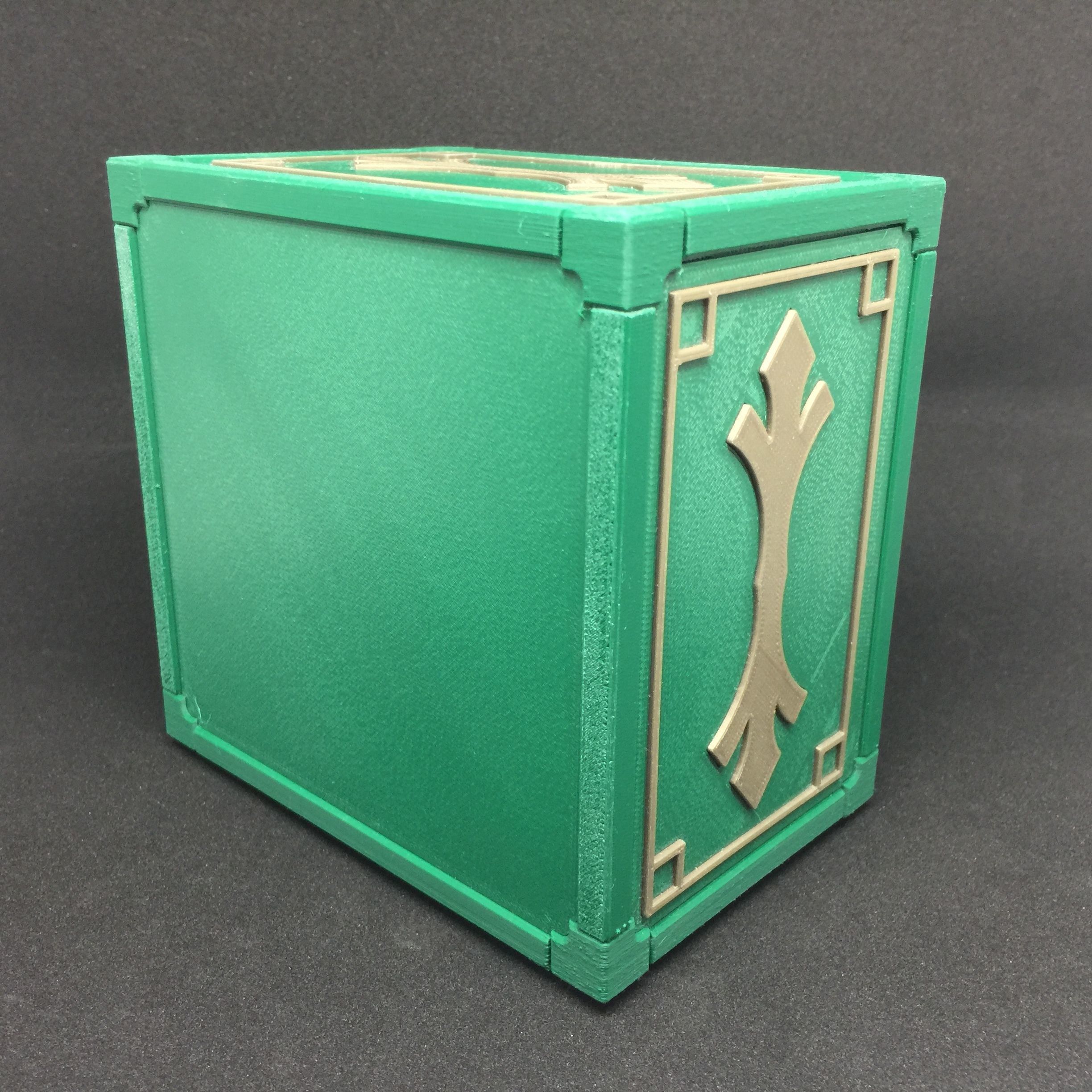 Carbonyte Lockable Mini Safe 3D print model_3