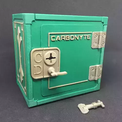 Carbonyte Lockable Mini Safe 3D print model