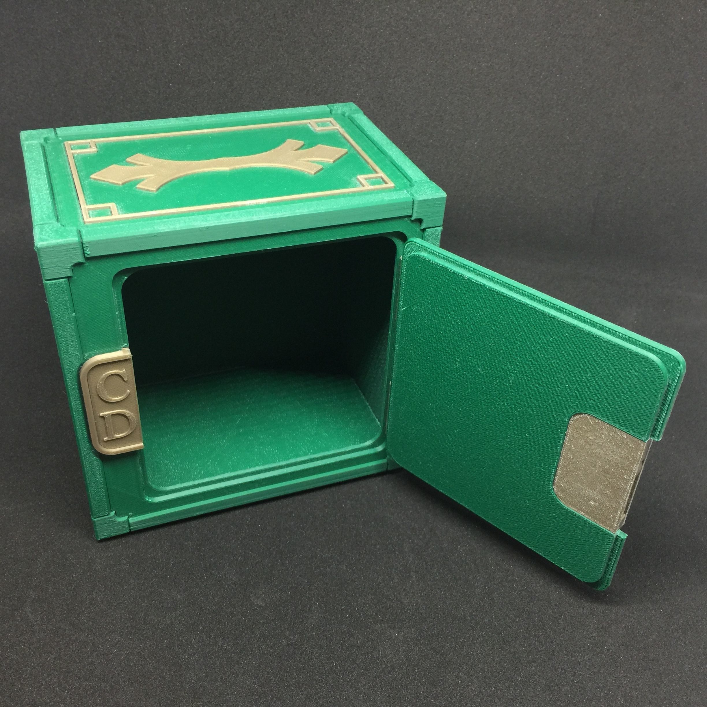 Carbonyte Lockable Mini Safe 3D print model_6
