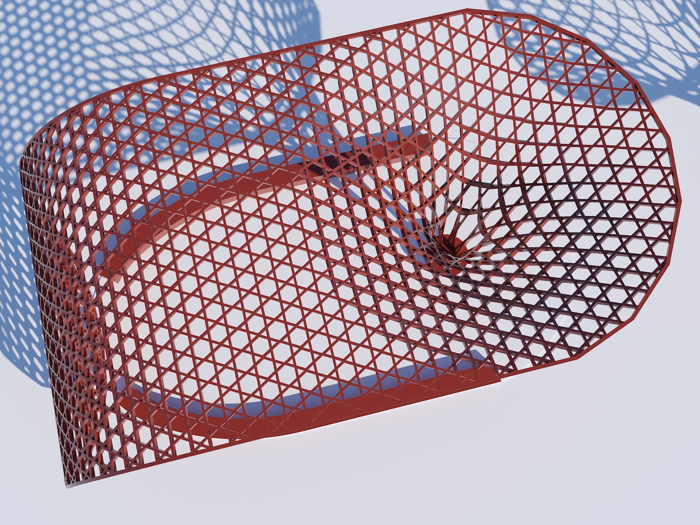 Parametric decoration stand 3D model_6