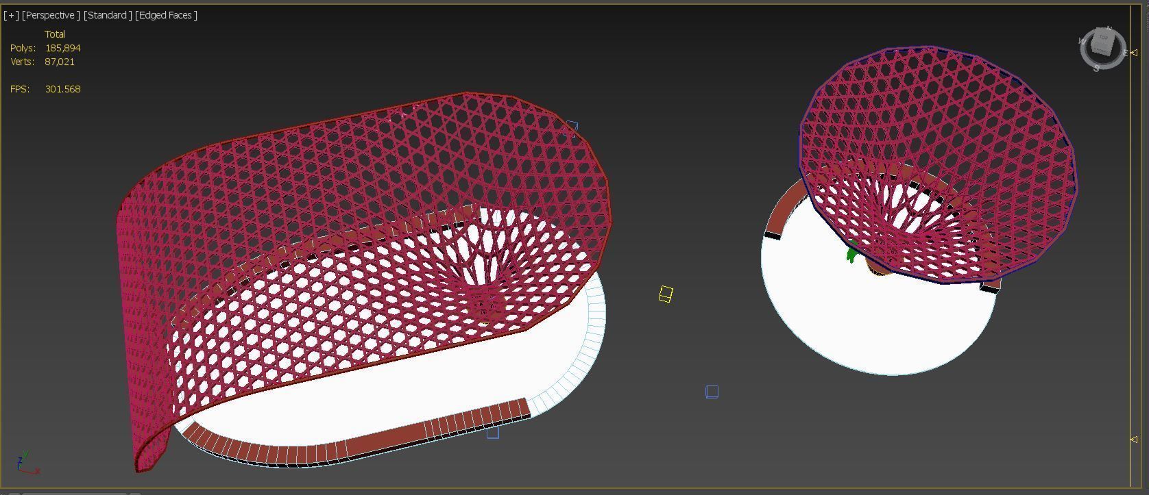 Parametric decoration stand 3D model_10