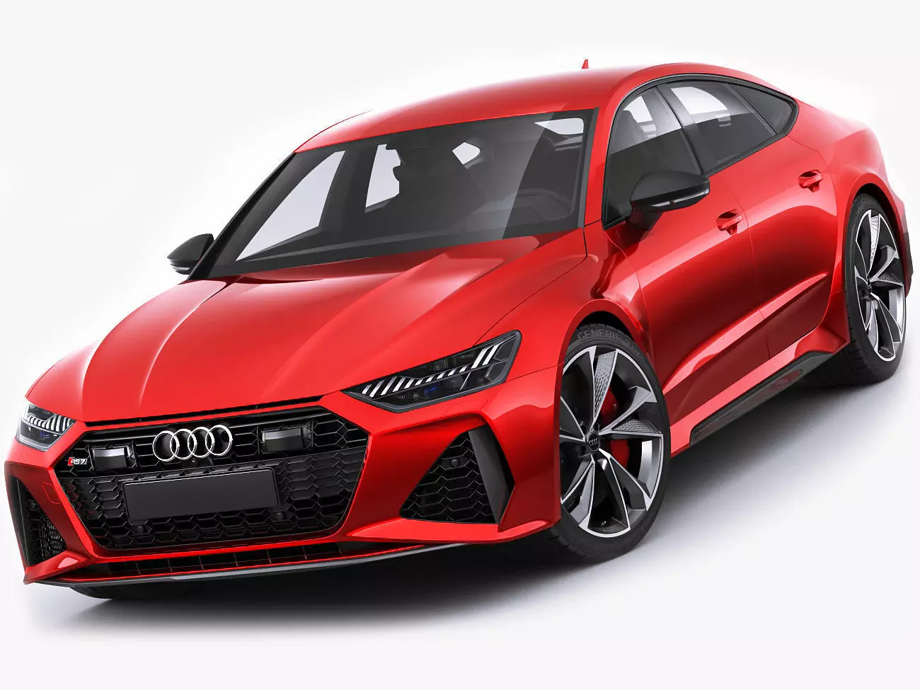Audi RS7 Sportback 2020 3D model_0