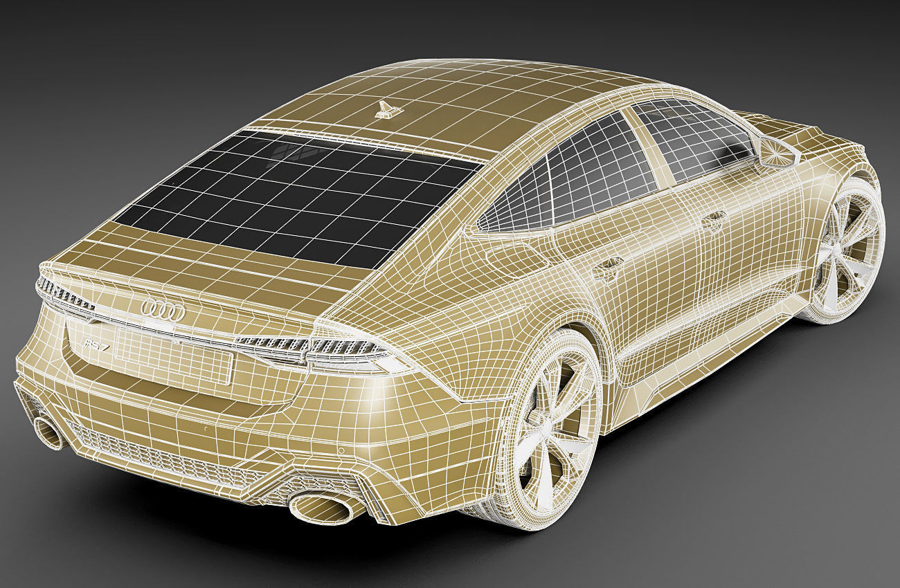Audi RS7 Sportback 2020 3D model_21