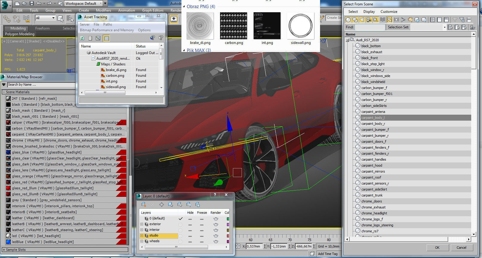 Audi RS7 Sportback 2020 3D model_23