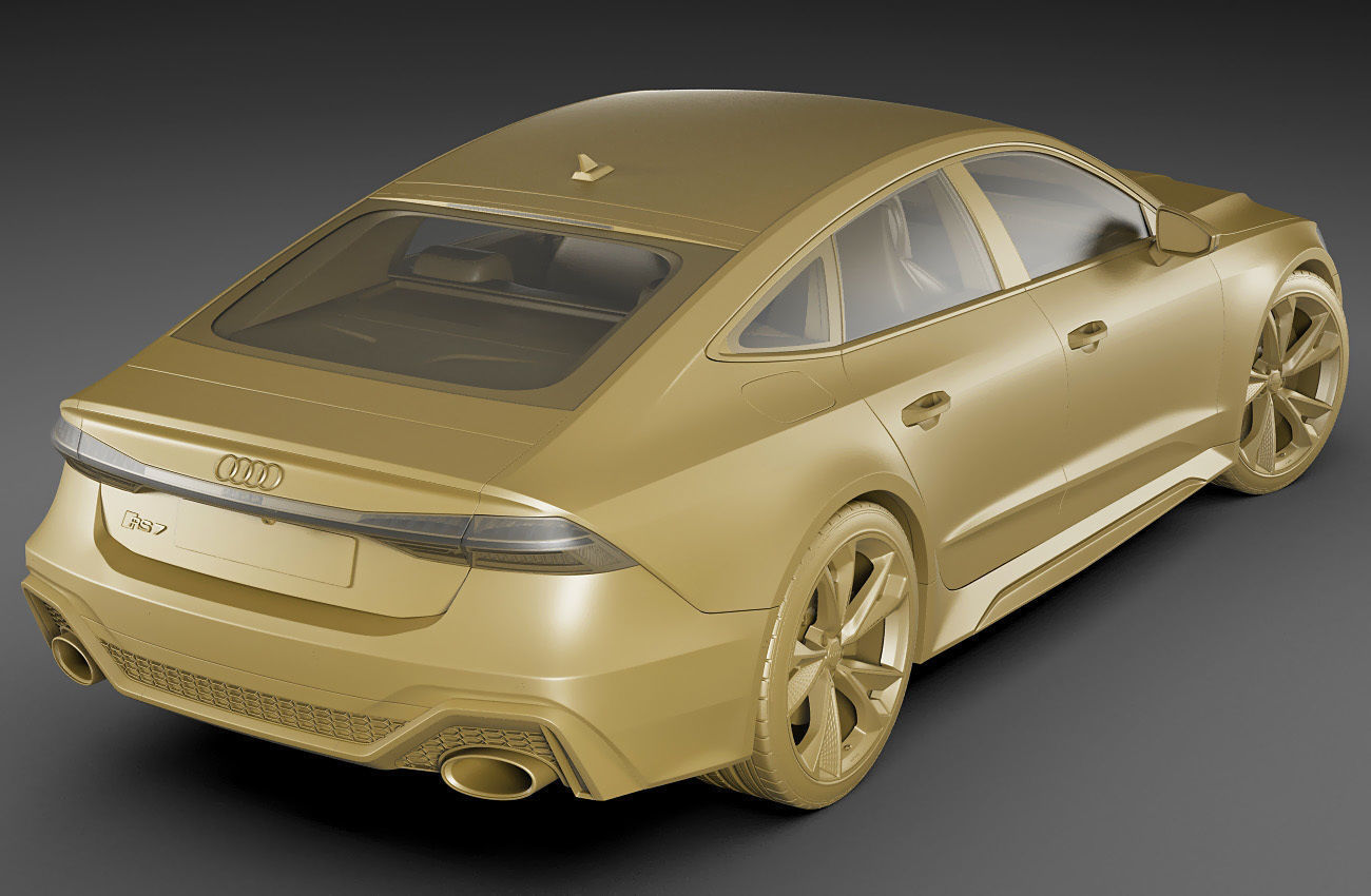 Audi RS7 Sportback 2020 3D model_17