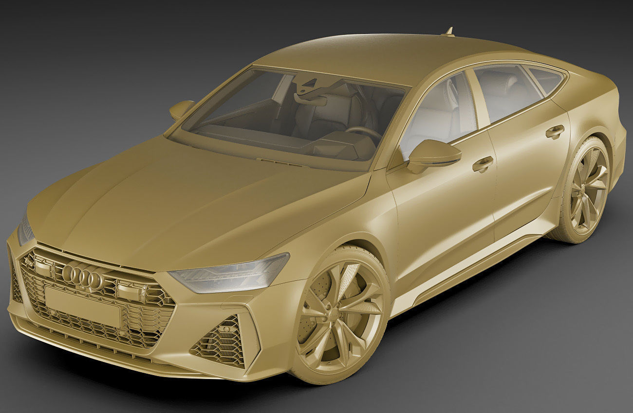Audi RS7 Sportback 2020 3D model_16