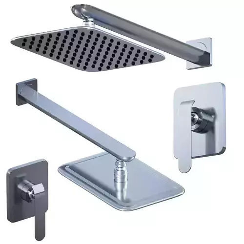 Shower system Devit Katarina 37525148 3D model