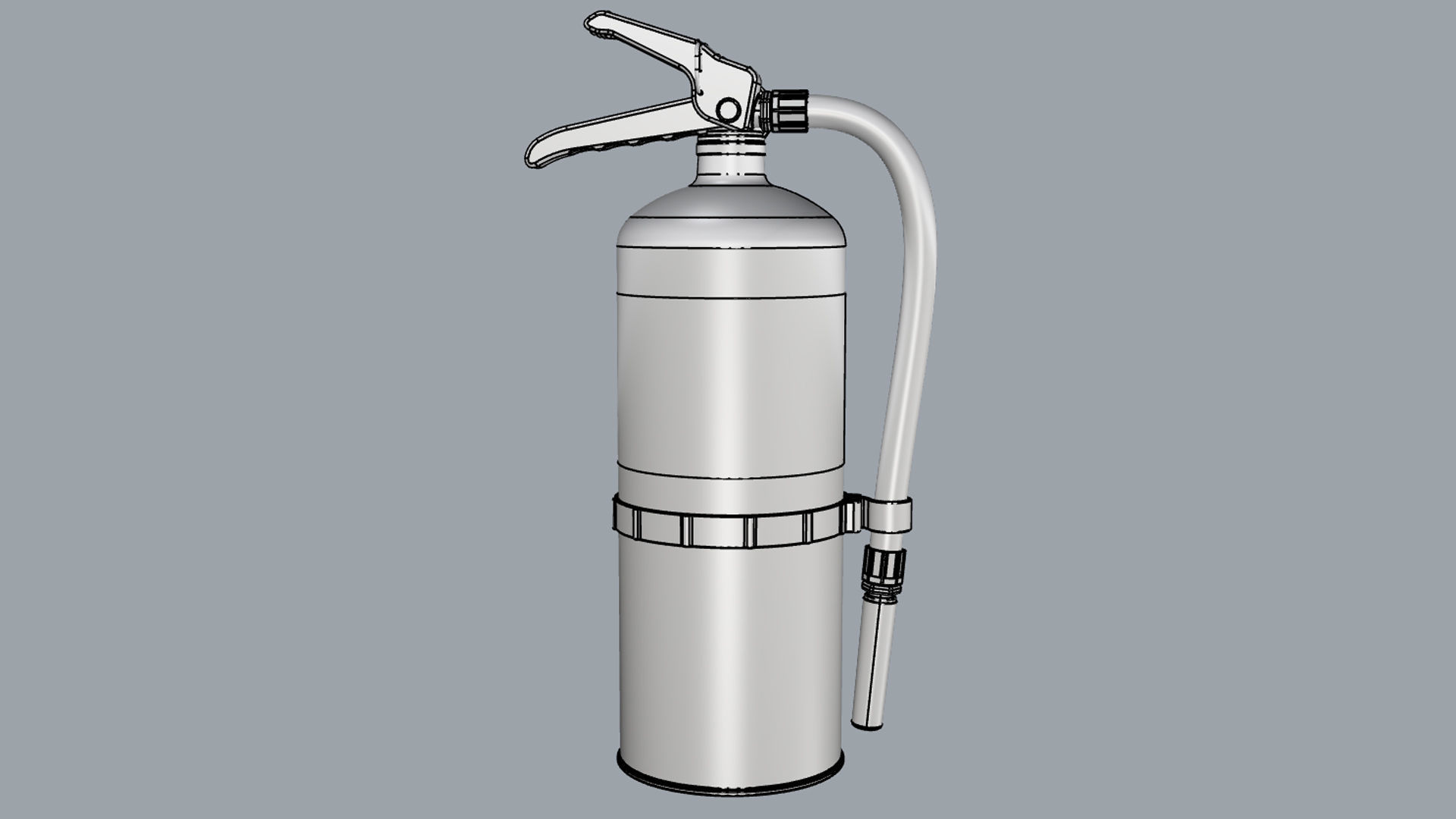 Fire Extinguisher 3D model_19