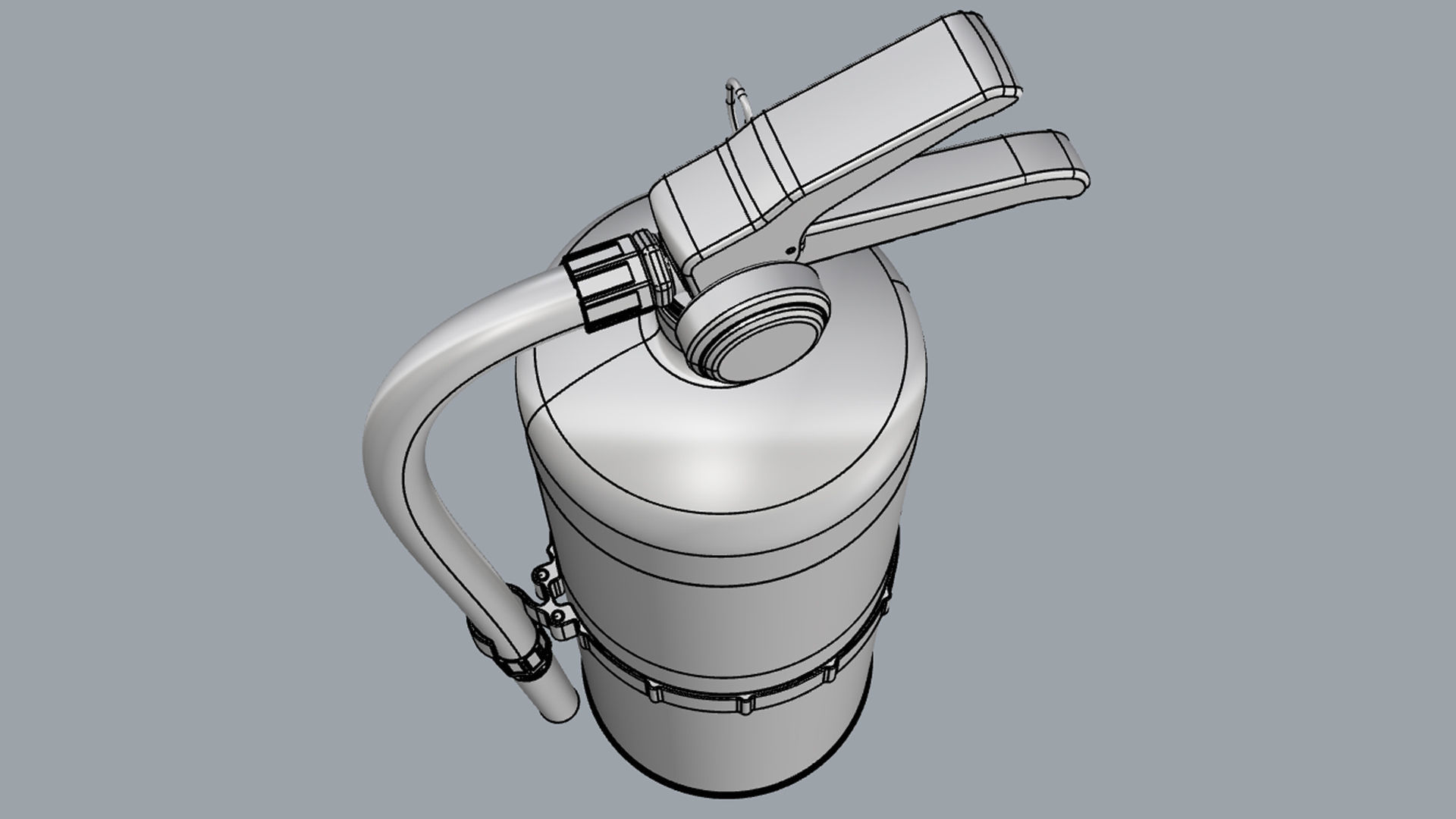 Fire Extinguisher 3D model_21