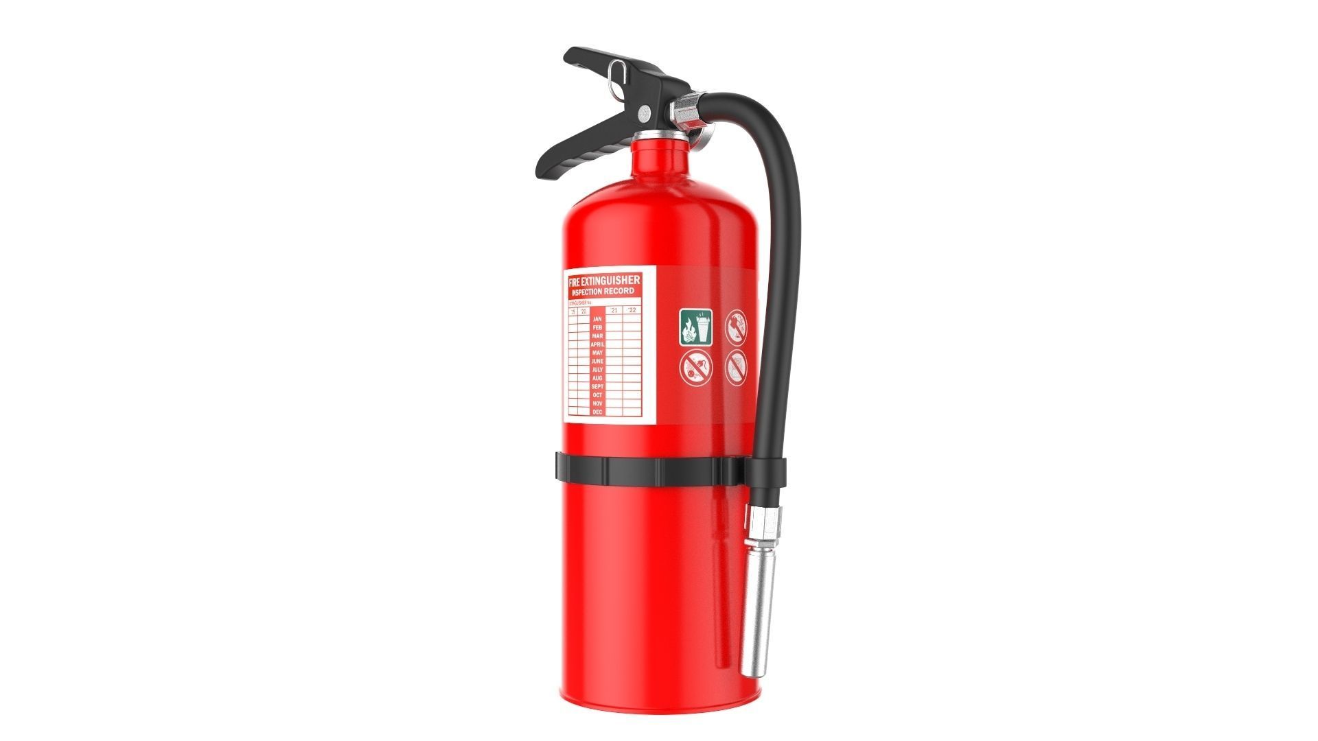 Fire Extinguisher 3D model_6