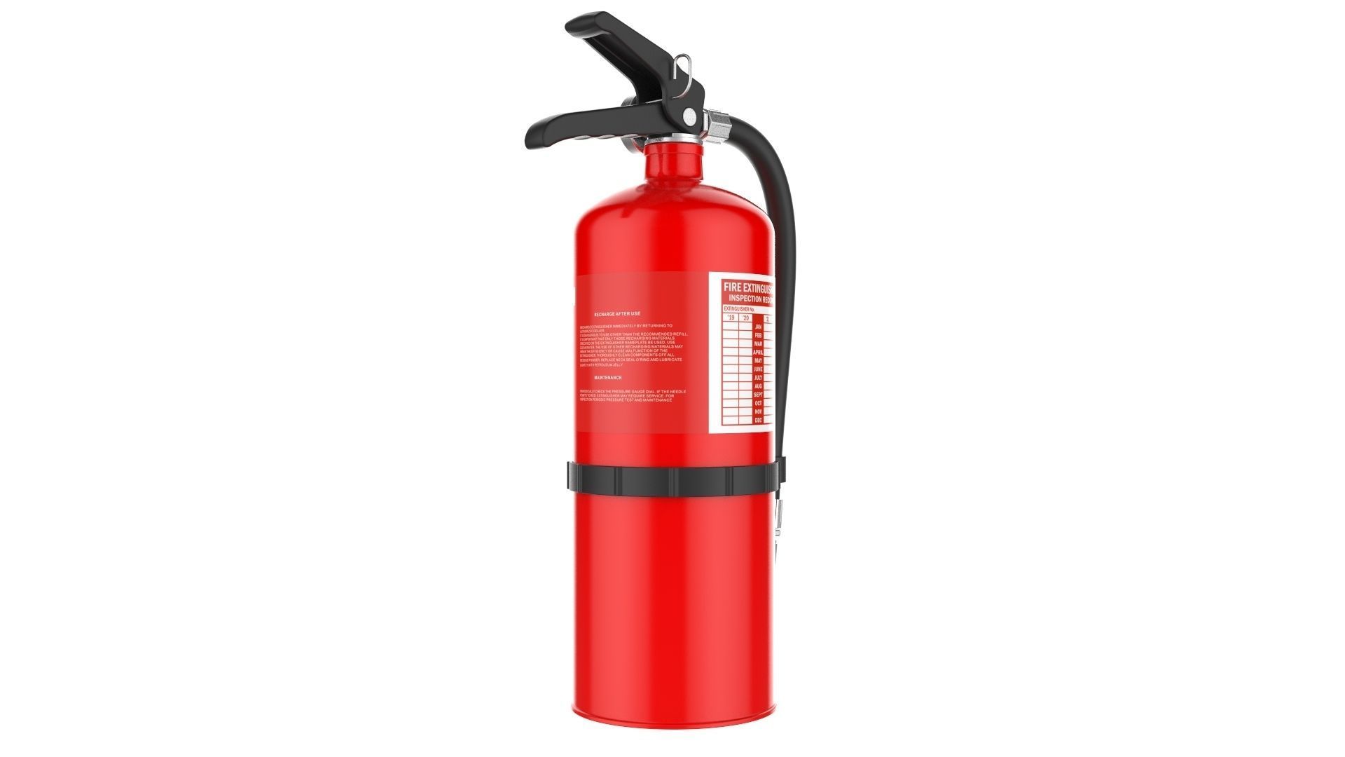 Fire Extinguisher 3D model_8