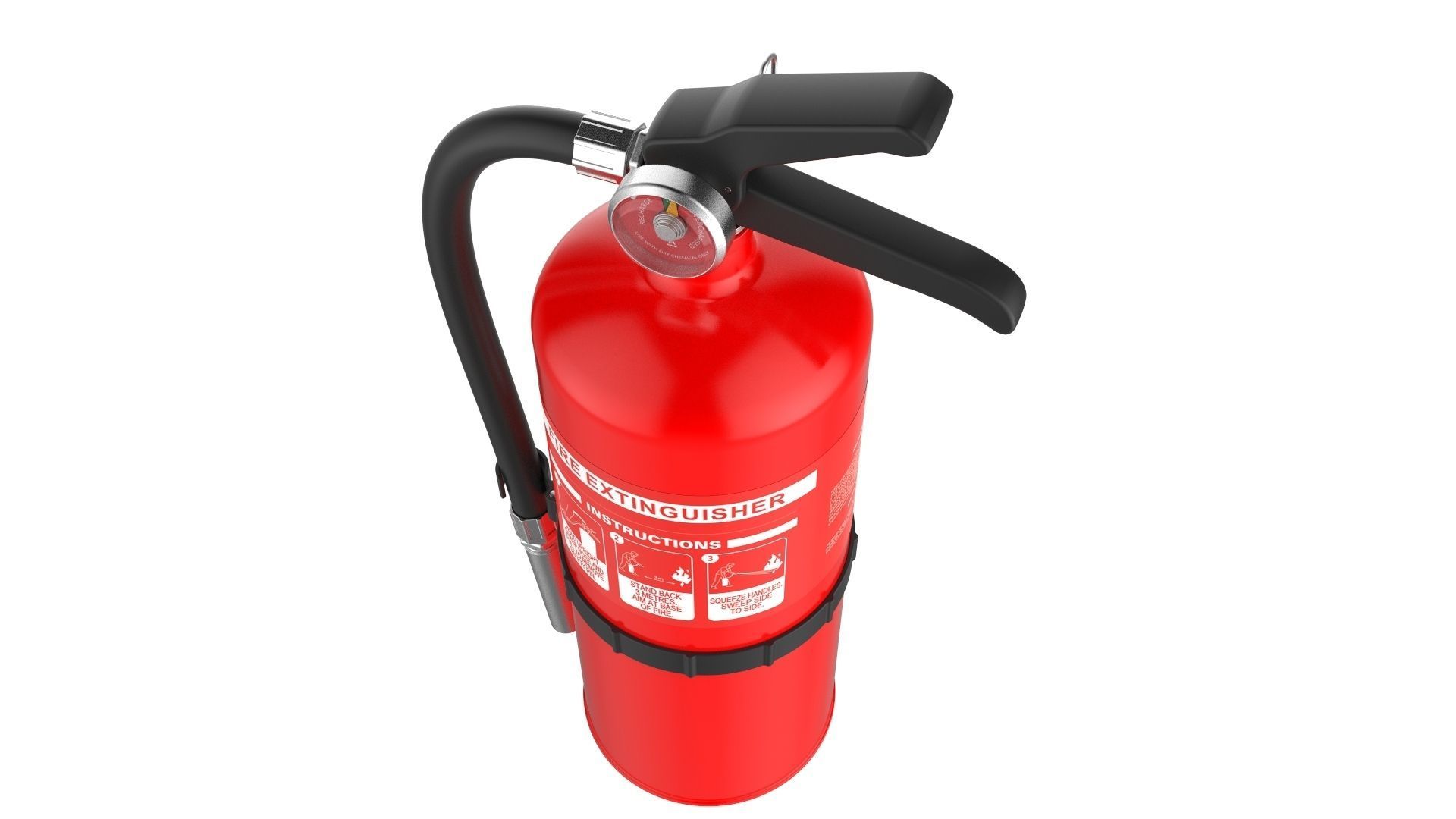 Fire Extinguisher 3D model_1