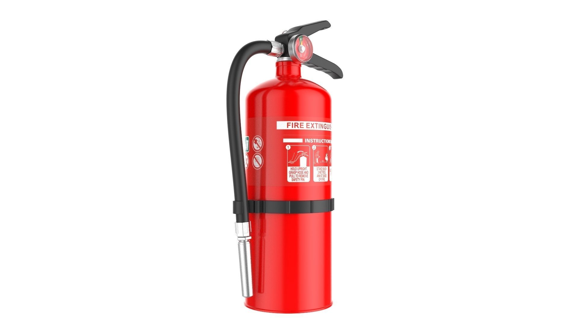 Fire Extinguisher 3D model_4