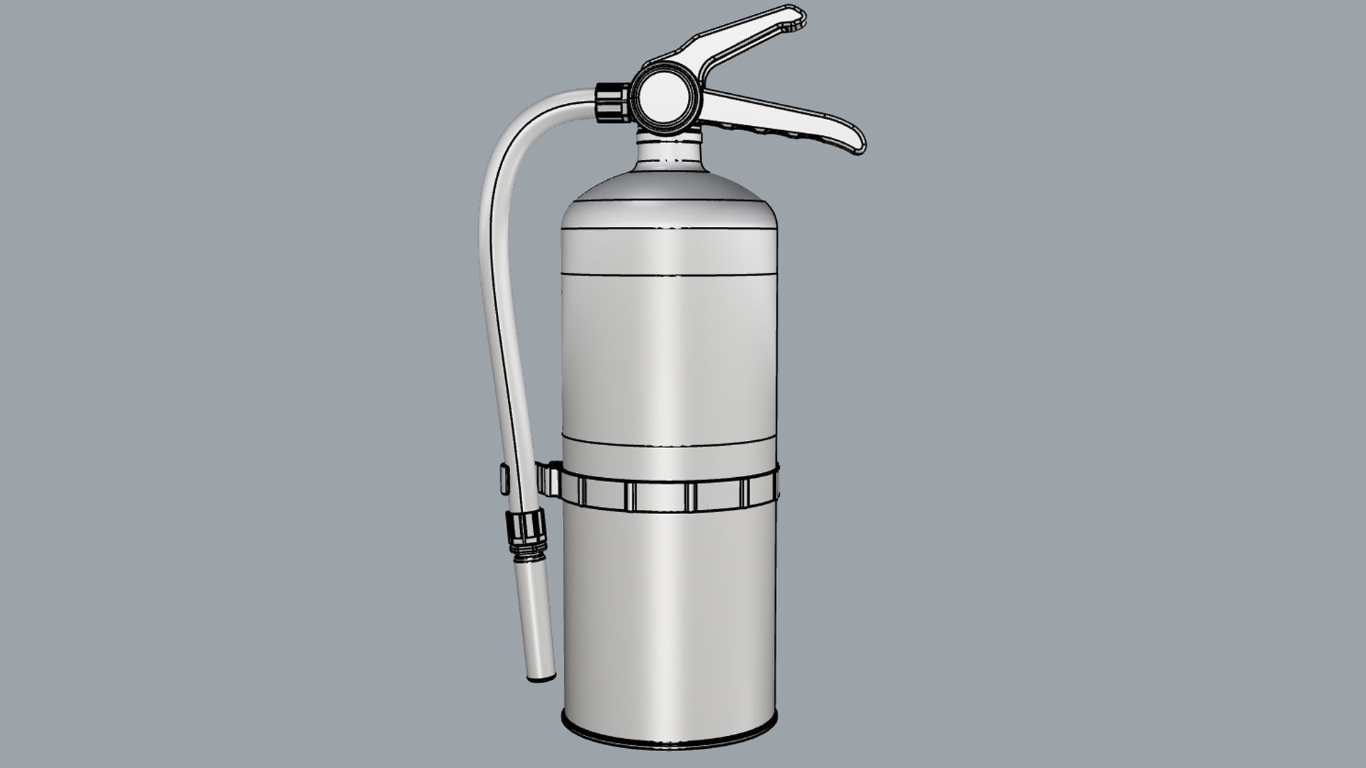 Fire Extinguisher 3D model_17