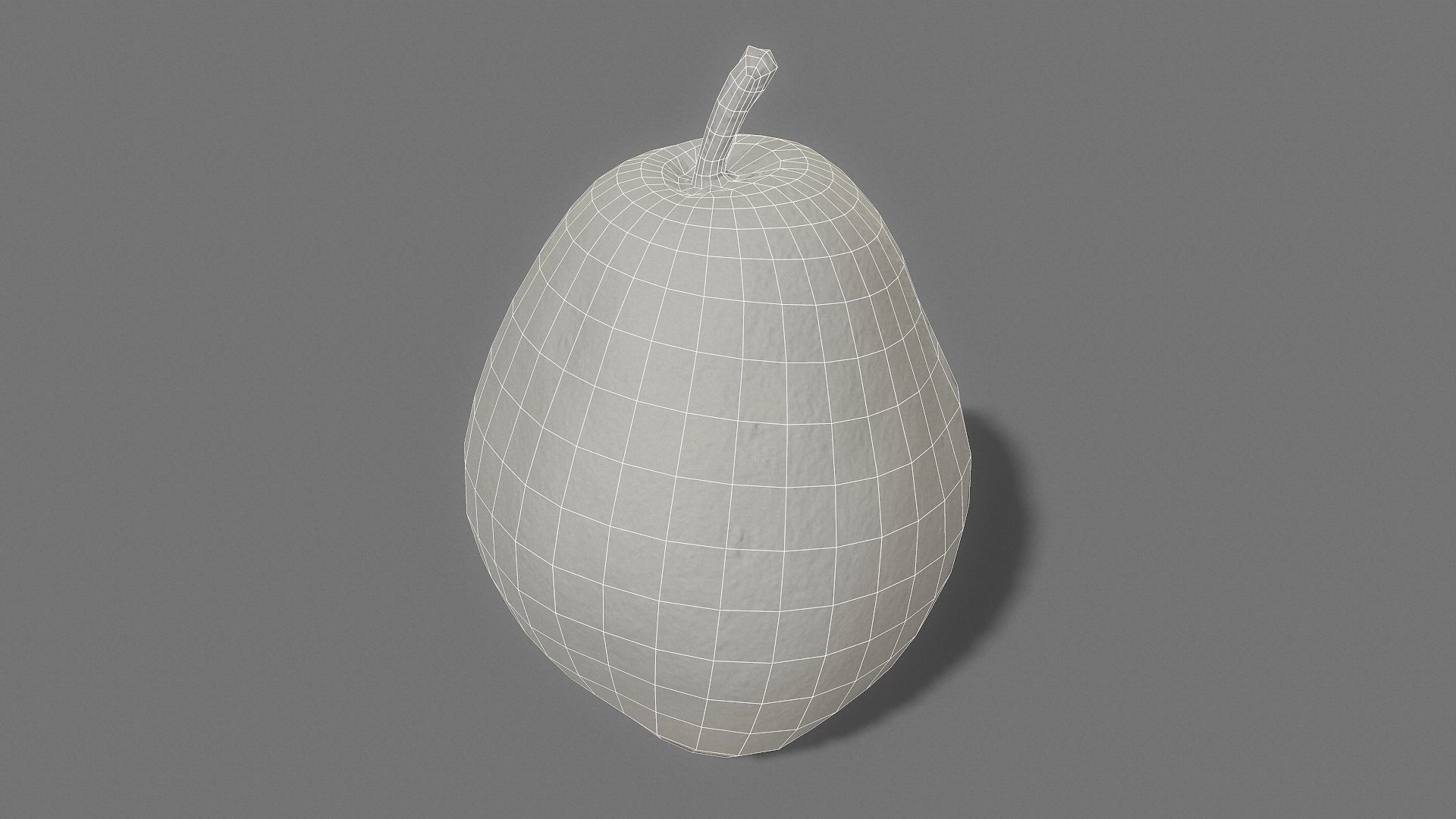 Pear Game Ready Low-poly 3D model_11