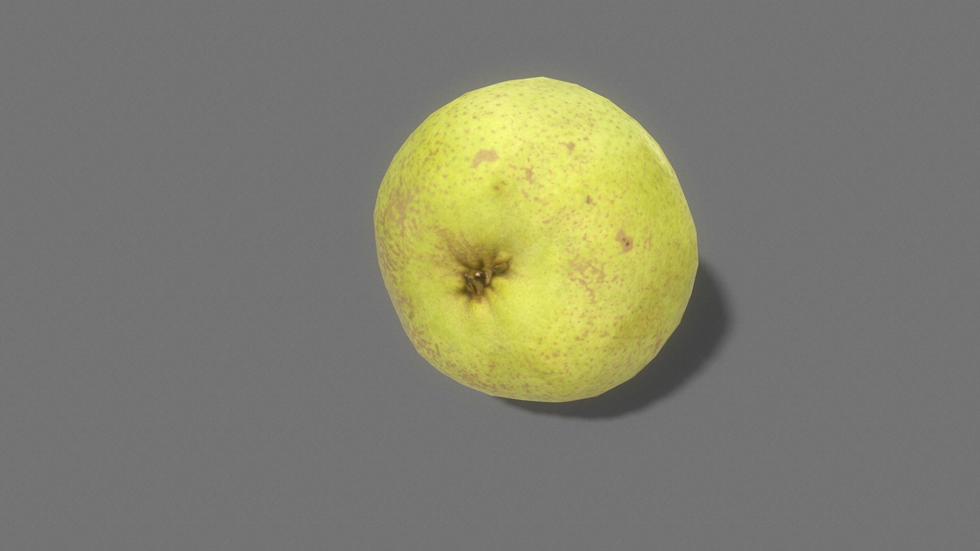 Pear Game Ready Low-poly 3D model_8