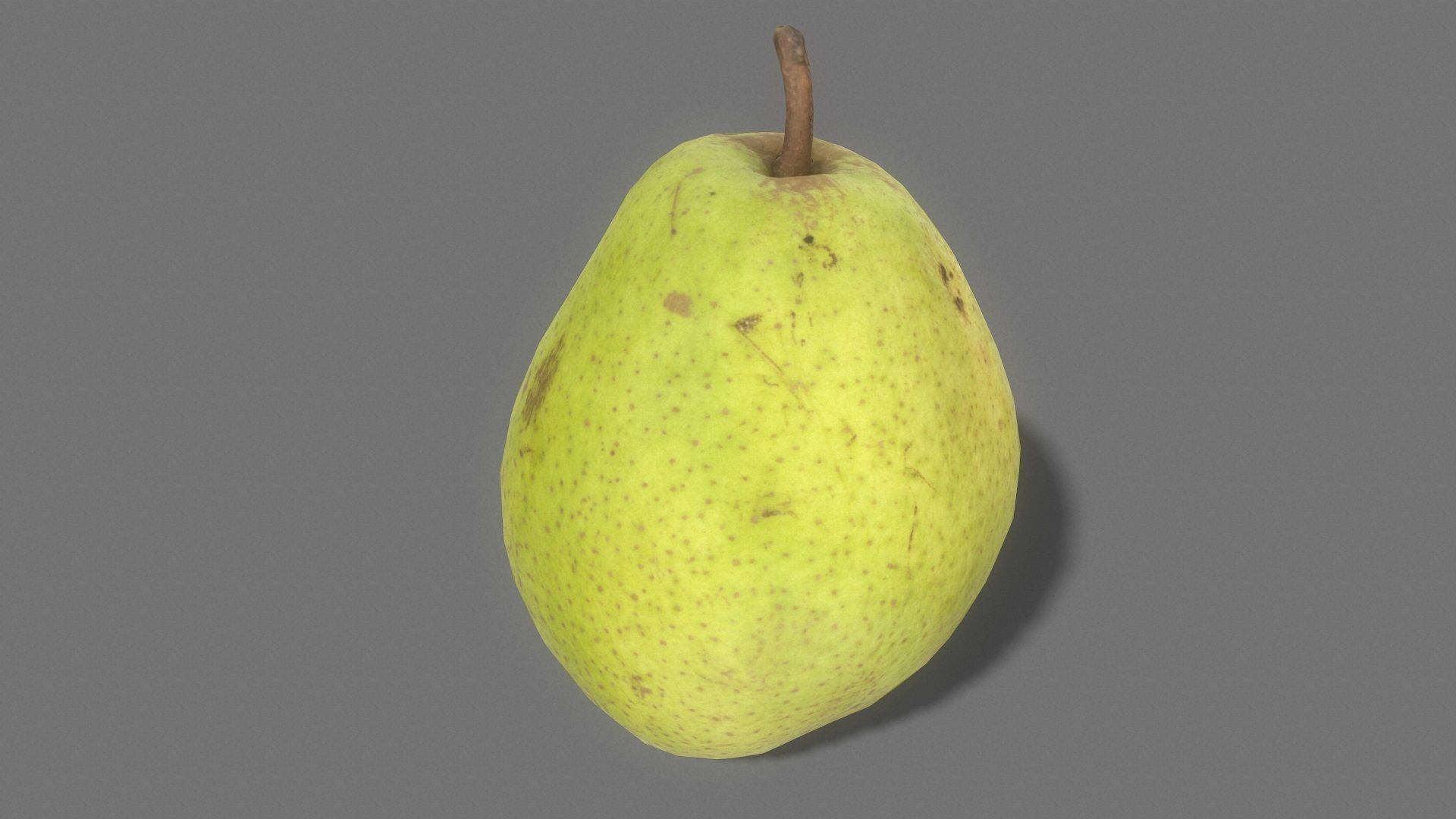 Pear Game Ready Low-poly 3D model_6
