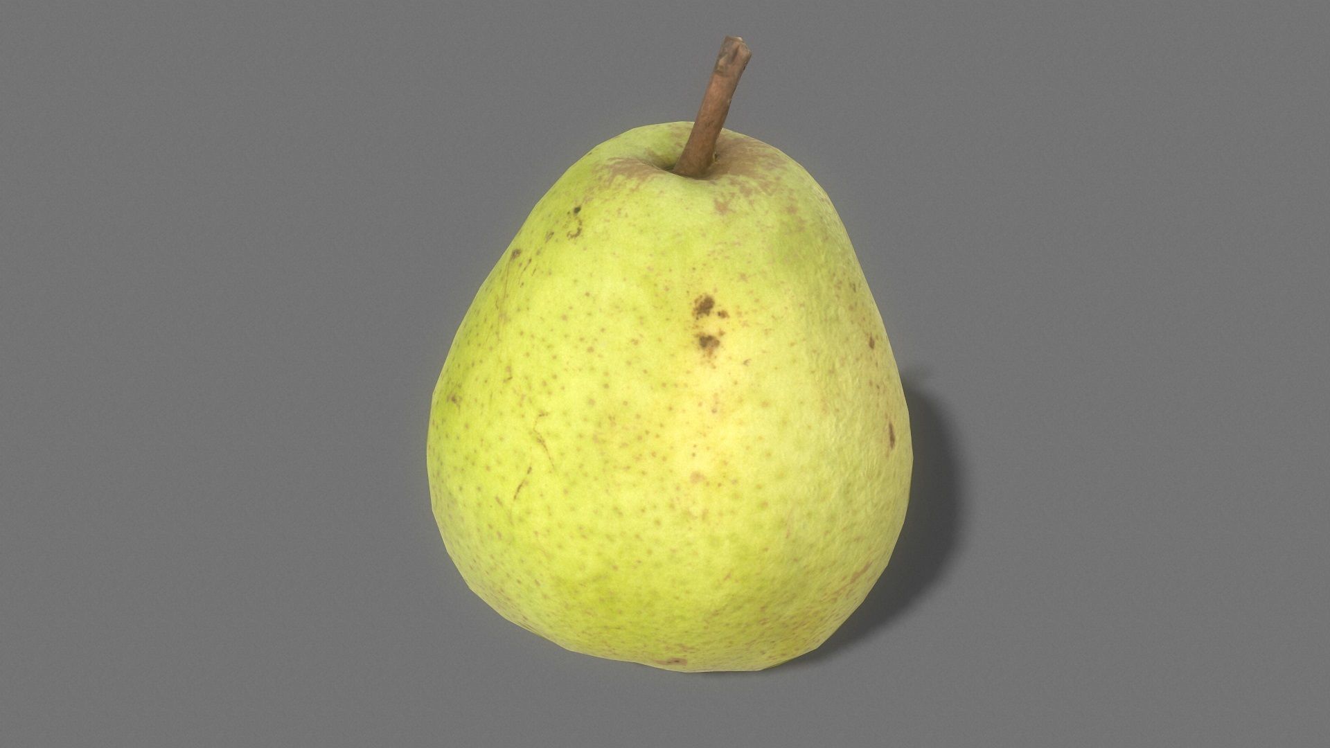 Pear Game Ready Low-poly 3D model_5