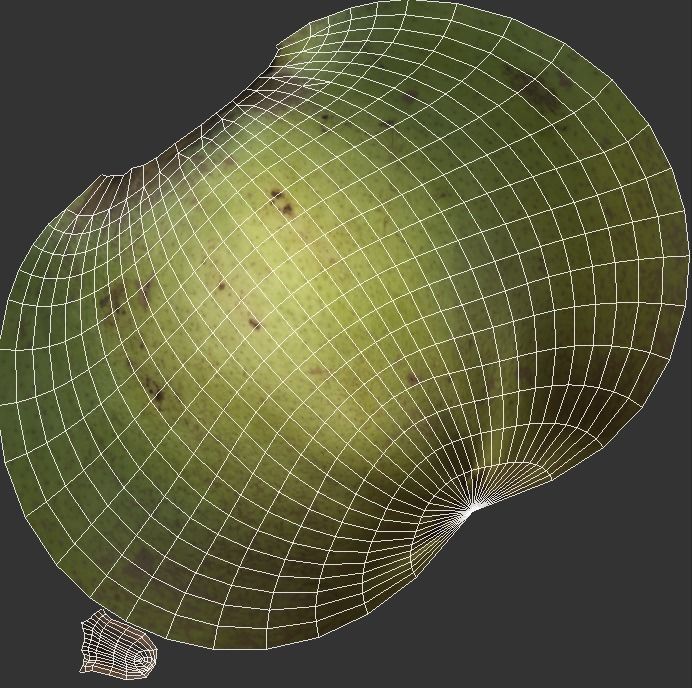 Pear Game Ready Low-poly 3D model_15