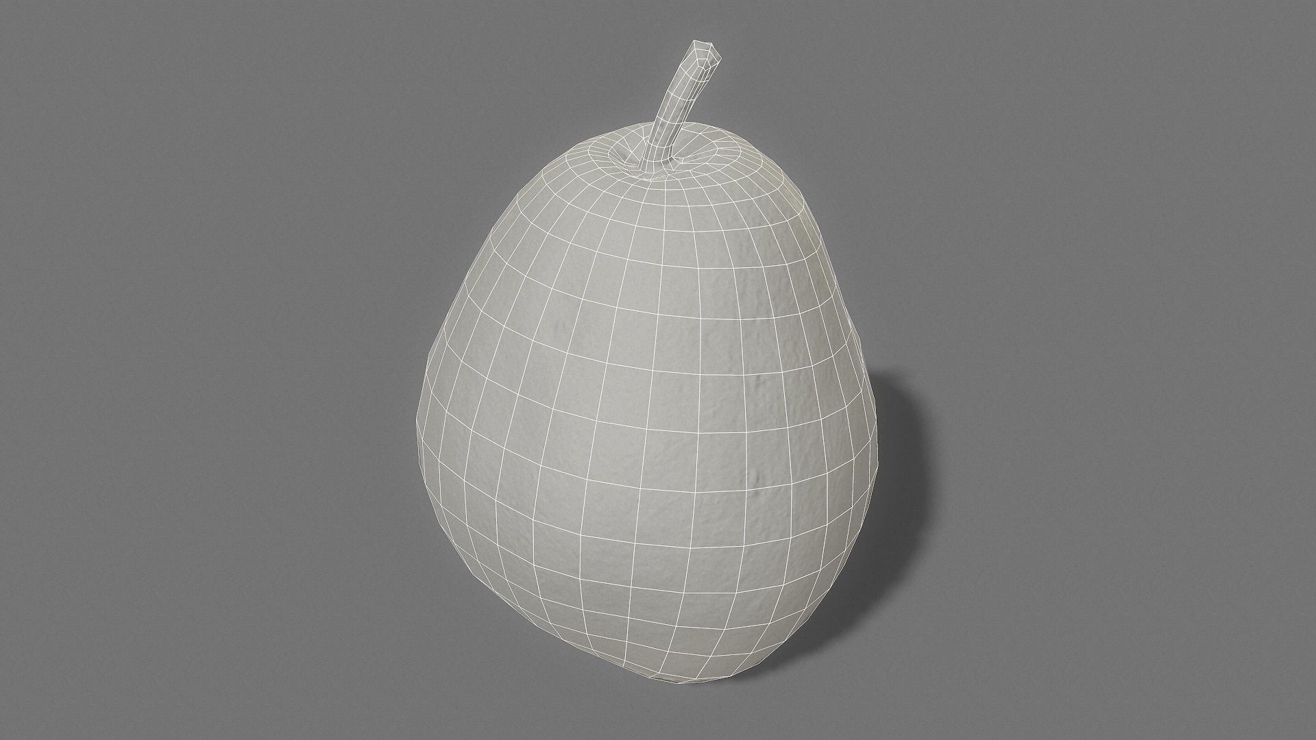 Pear Game Ready Low-poly 3D model_13