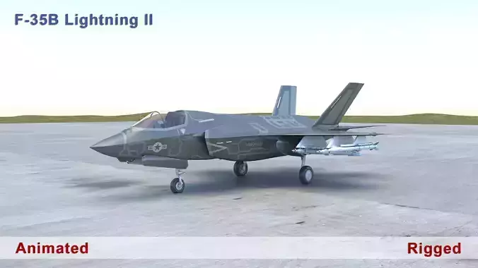 F-35B Lightning II 3D model