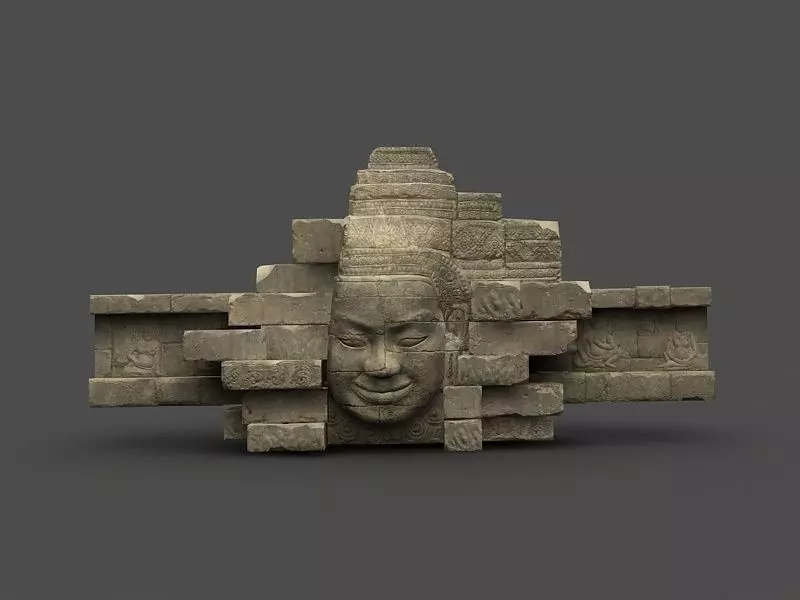 Angkor Wat Games res model 05 Low-poly 3D model_0