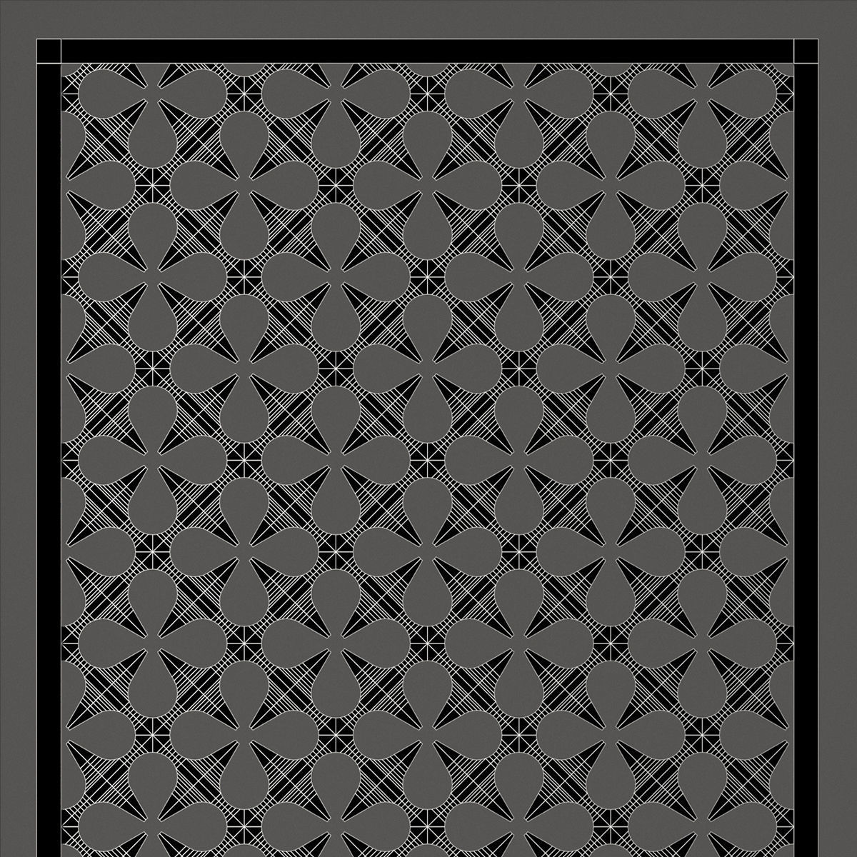 Decorative panel set 38 3D model_15