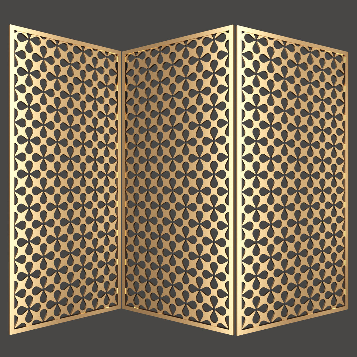 Decorative panel set 38 3D model_10