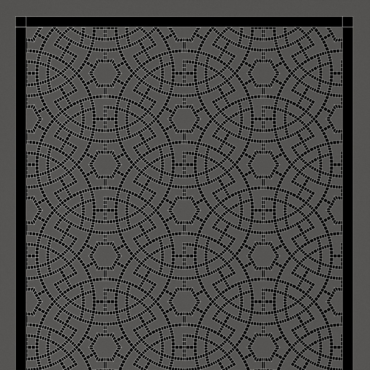 Decorative panel set 38 3D model_11