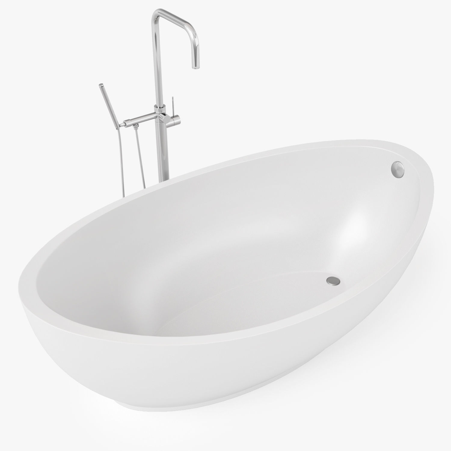 Hydro Systems Picasso Freestanding Bath Tub 3D model_2