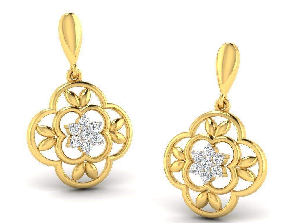 2000 RING EARRINGS PENDANT 3DM RENDER MODEL 3D Model Collection_14