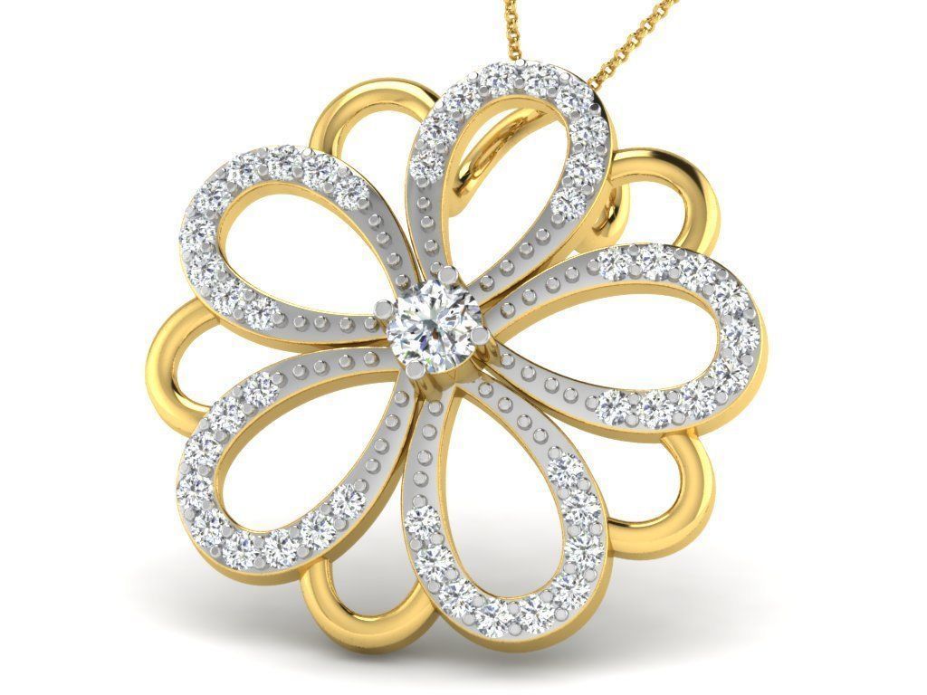 2000 RING EARRINGS PENDANT 3DM RENDER MODEL 3D Model Collection_93