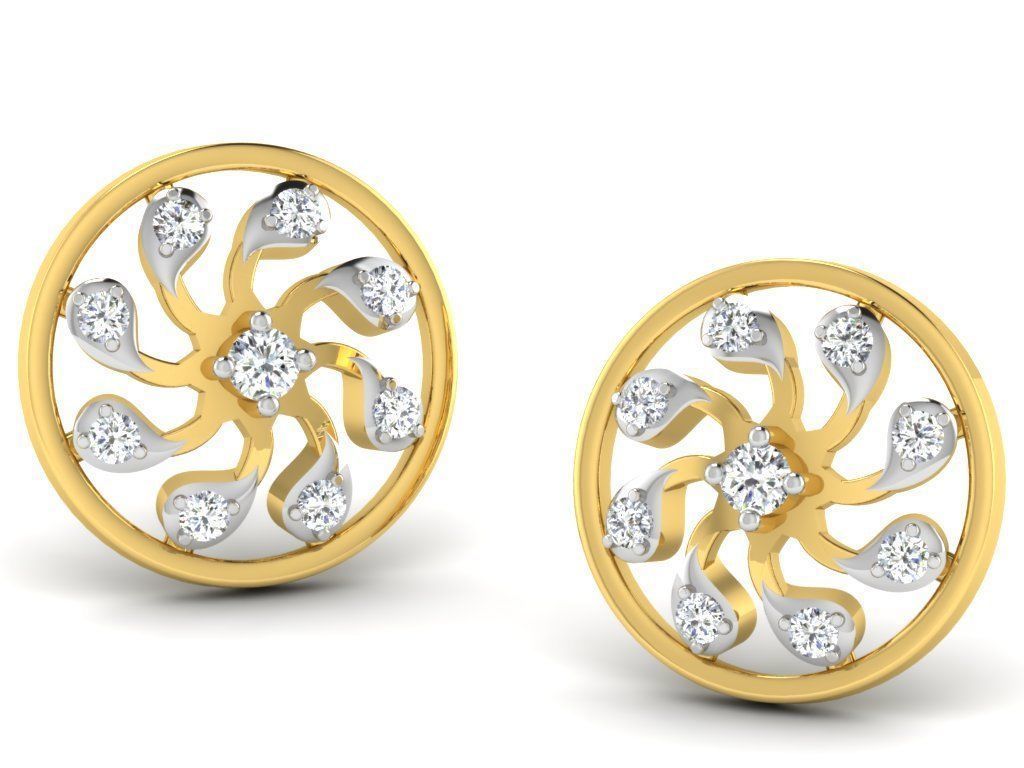 2000 RING EARRINGS PENDANT 3DM RENDER MODEL 3D Model Collection_36