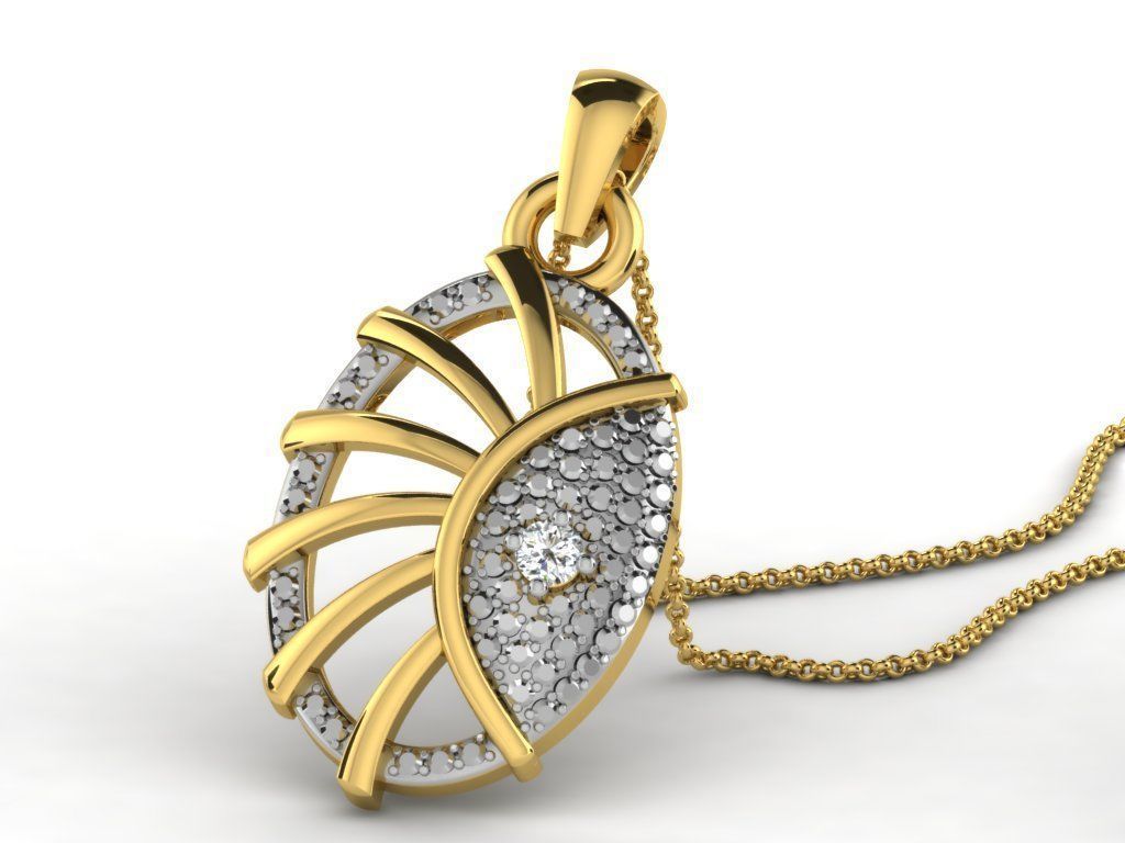 2000 RING EARRINGS PENDANT 3DM RENDER MODEL 3D Model Collection_75