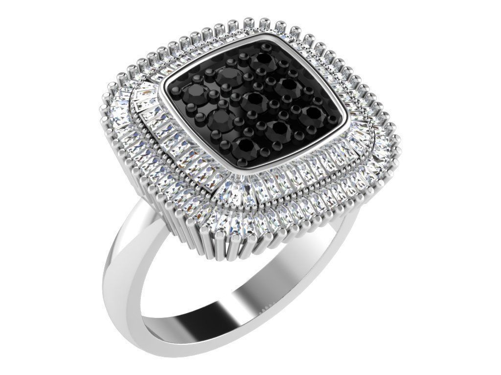 2000 RING EARRINGS PENDANT 3DM RENDER MODEL 3D Model Collection_107