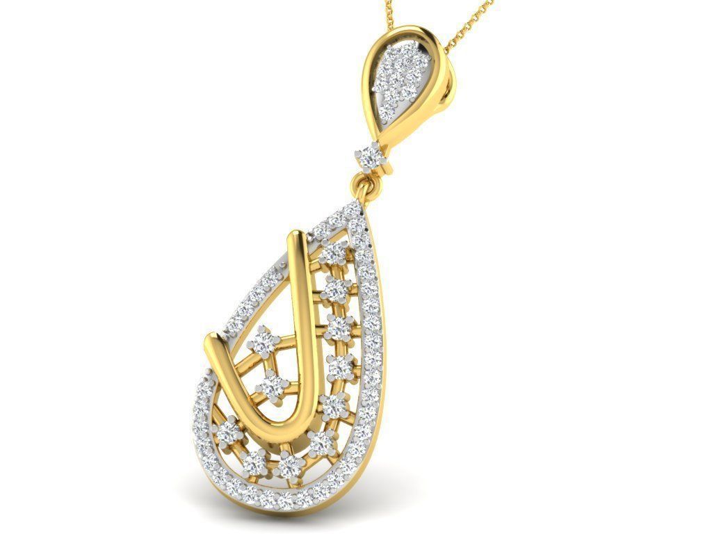 2000 RING EARRINGS PENDANT 3DM RENDER MODEL 3D Model Collection_42