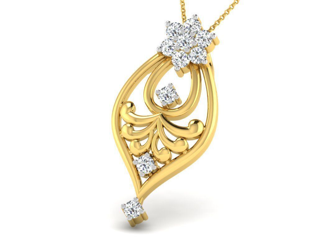 2000 RING EARRINGS PENDANT 3DM RENDER MODEL 3D Model Collection_121