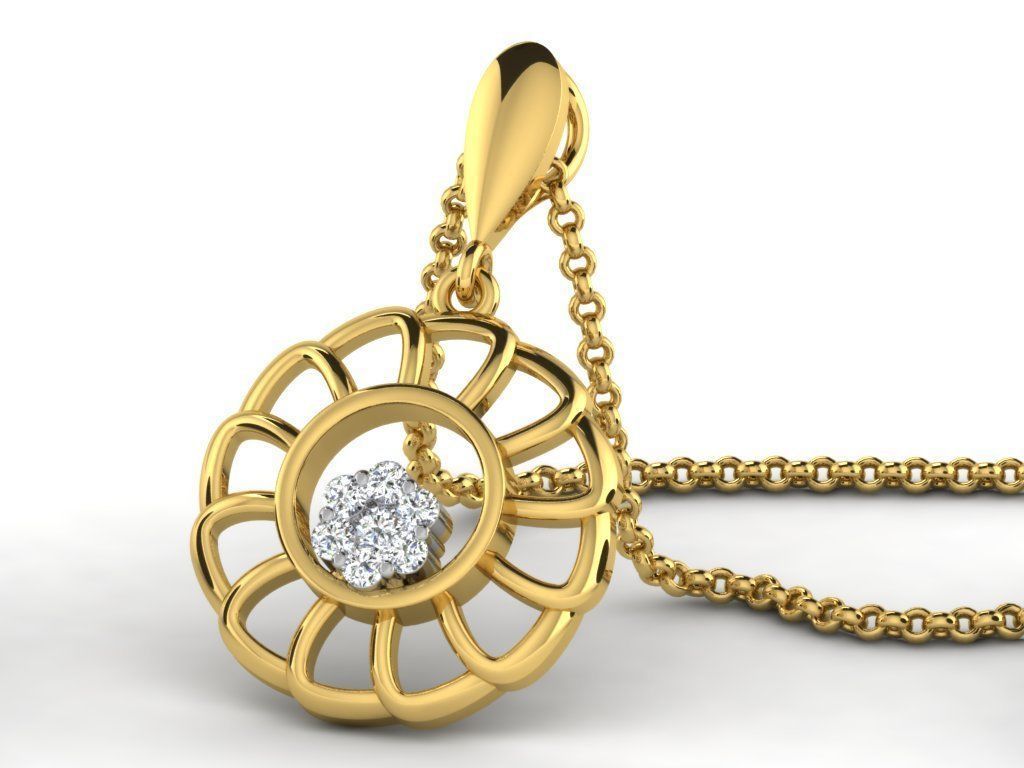 2000 RING EARRINGS PENDANT 3DM RENDER MODEL 3D Model Collection_118