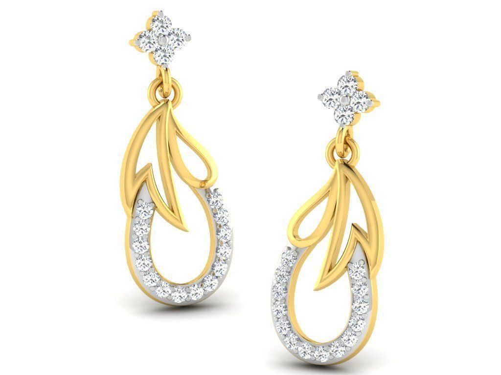 2000 RING EARRINGS PENDANT 3DM RENDER MODEL 3D Model Collection_17